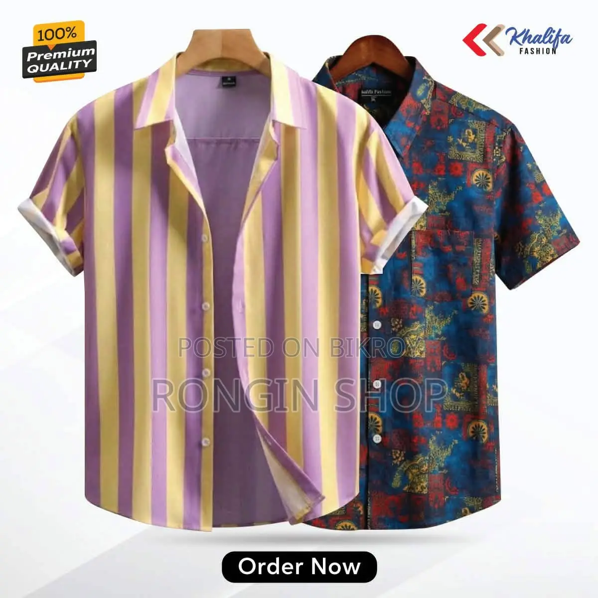 Men's Premium Micro Stretch Half Sleeve Casual Shirt