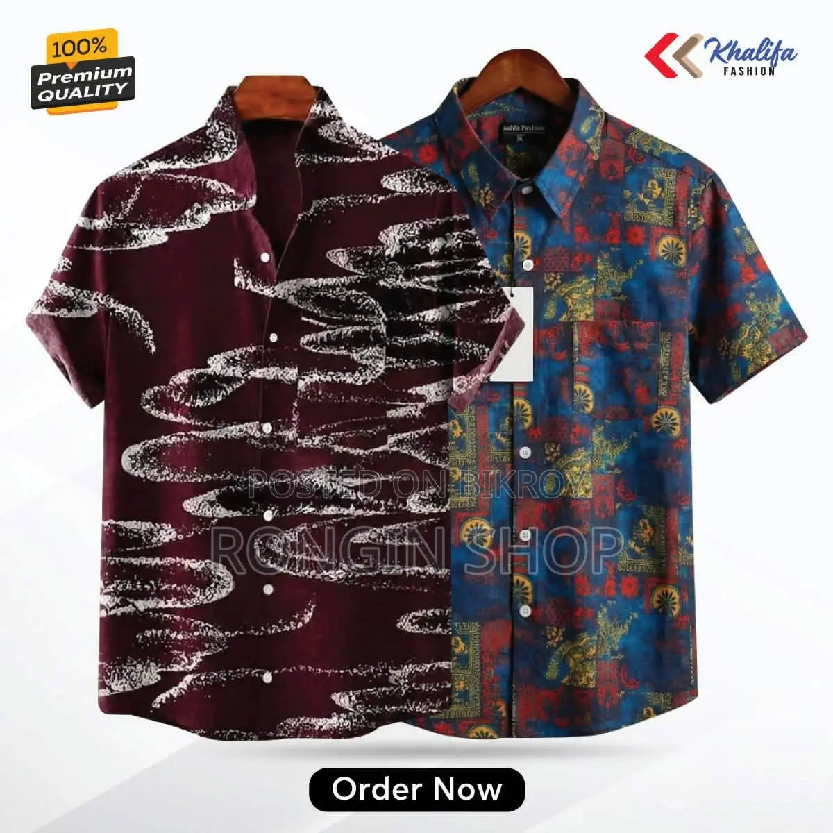 Men's Premium Micro Stretch Half Sleeve Casual Shirt