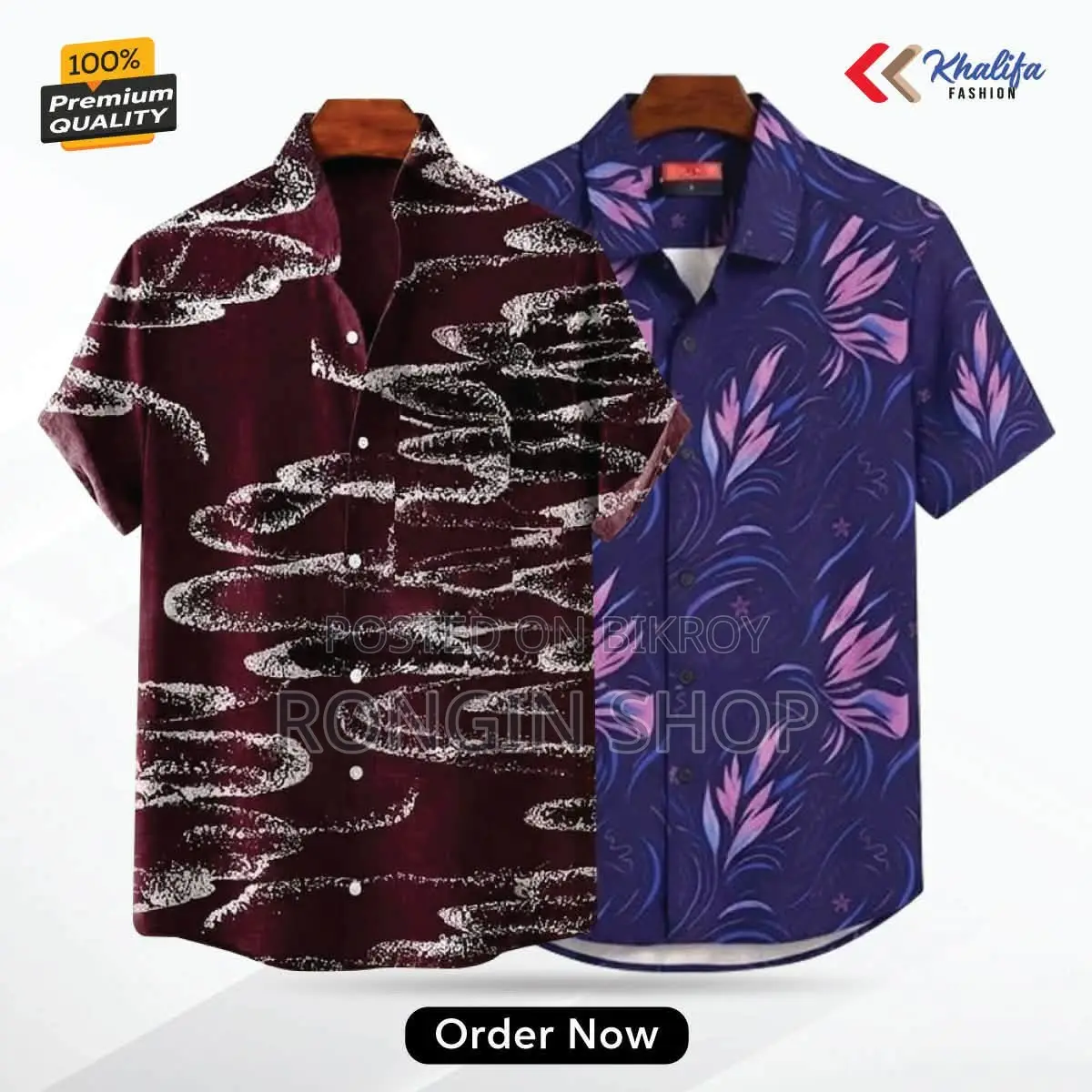 Men's Premium Micro Stretch Half Sleeve Casual Shirt