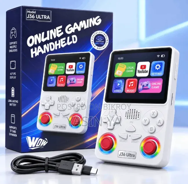 J36 Ultra Retro Handheld Game Console