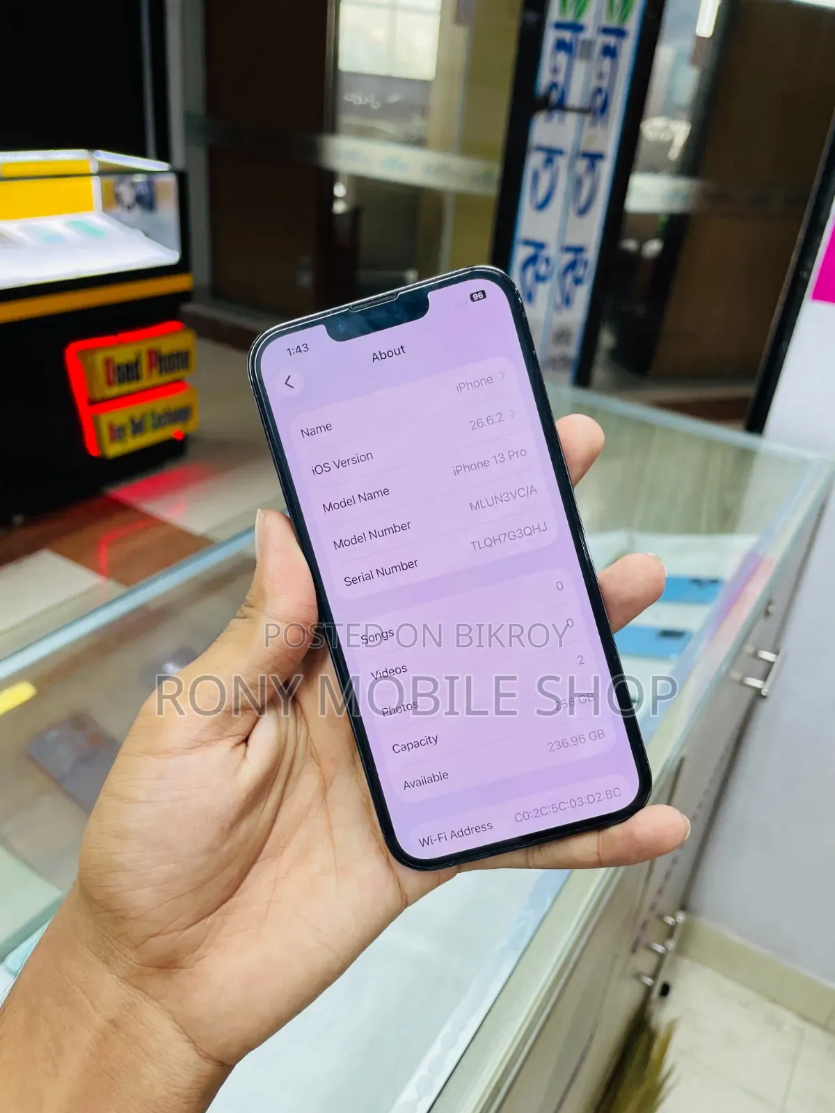 Apple iPhone 13 Pro 256 GB Black