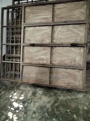 একদম নতুন ৯ টি স্টিল দরজা এবং ৮টি লোহার জানালা