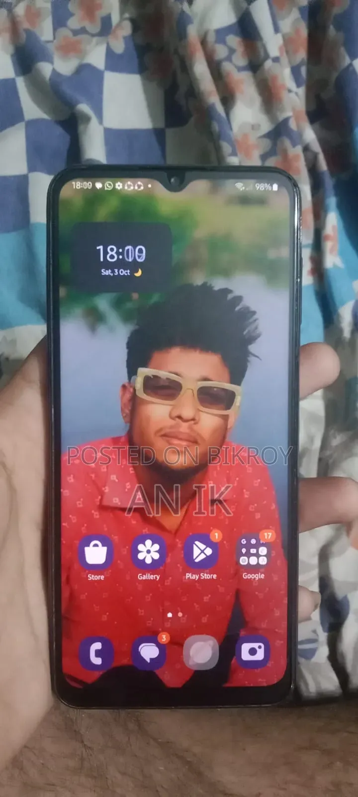 নতুন স্যামসাং গ্যালাক্সি এ১৩ ১২৮ জিবি কালো