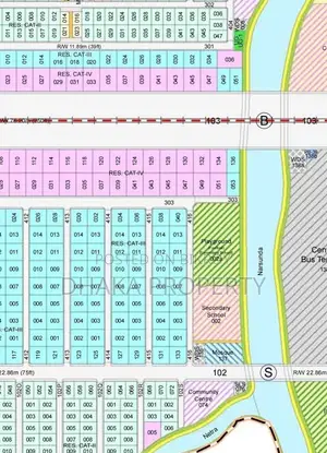 Nearby 75 feet road, 7.5 Katha, Lake East at Sector 2