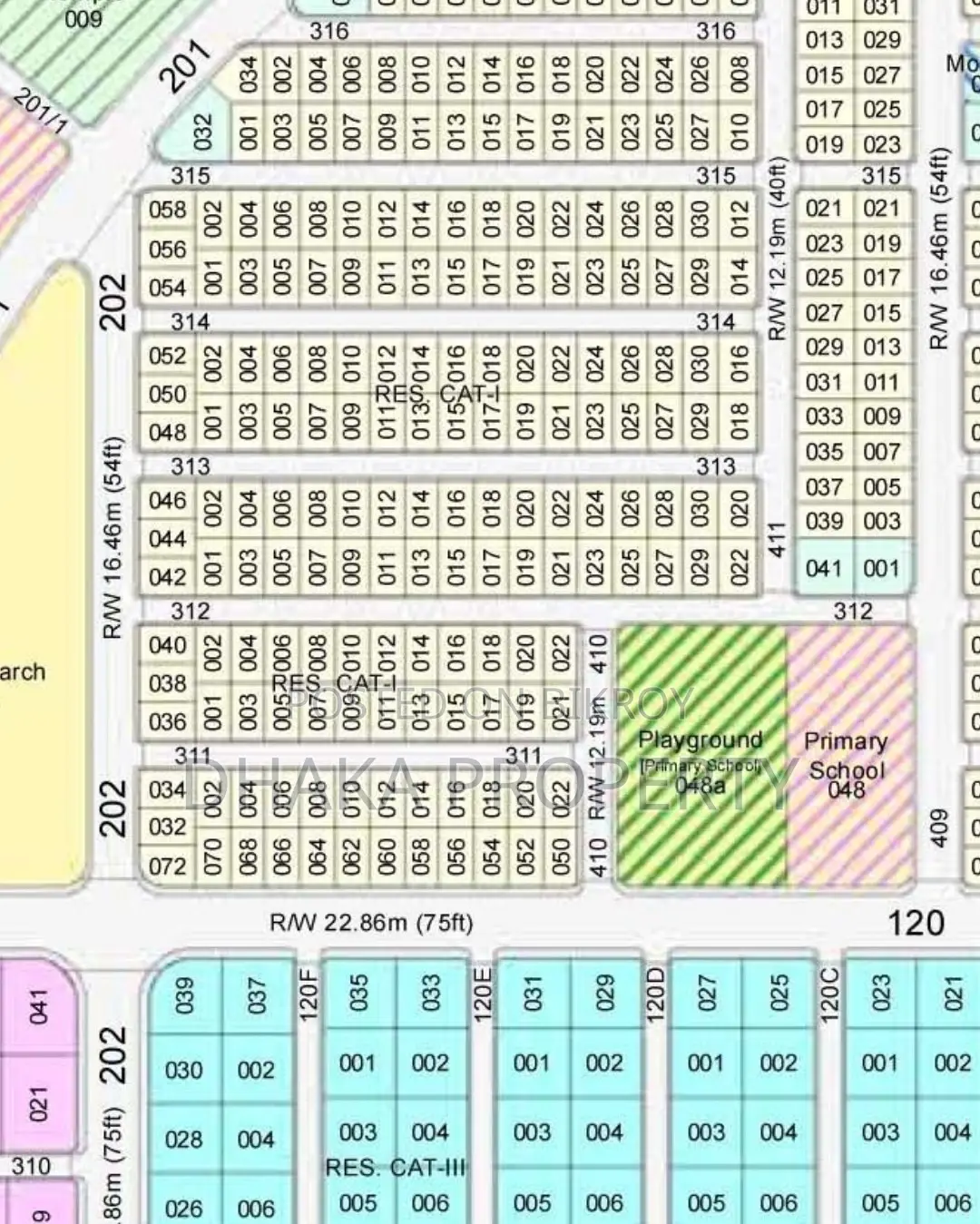 3 Katha Land Sale Park South at Sector 26