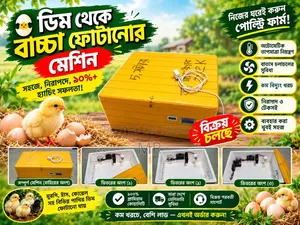 ডিম থেকে বাচ্চা ফুটানোর মেশিন। Incubator। ইনকিউবেটর