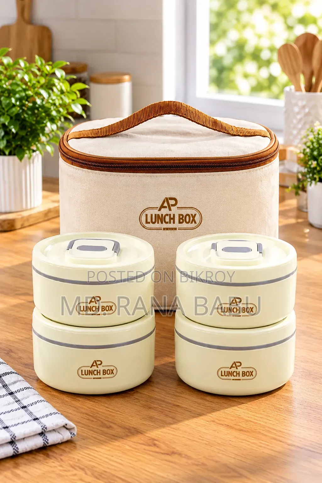 Ap 4 Layers Lunch Box