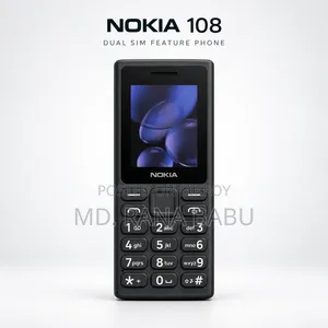 New Nokia 108 Dual SIM Black