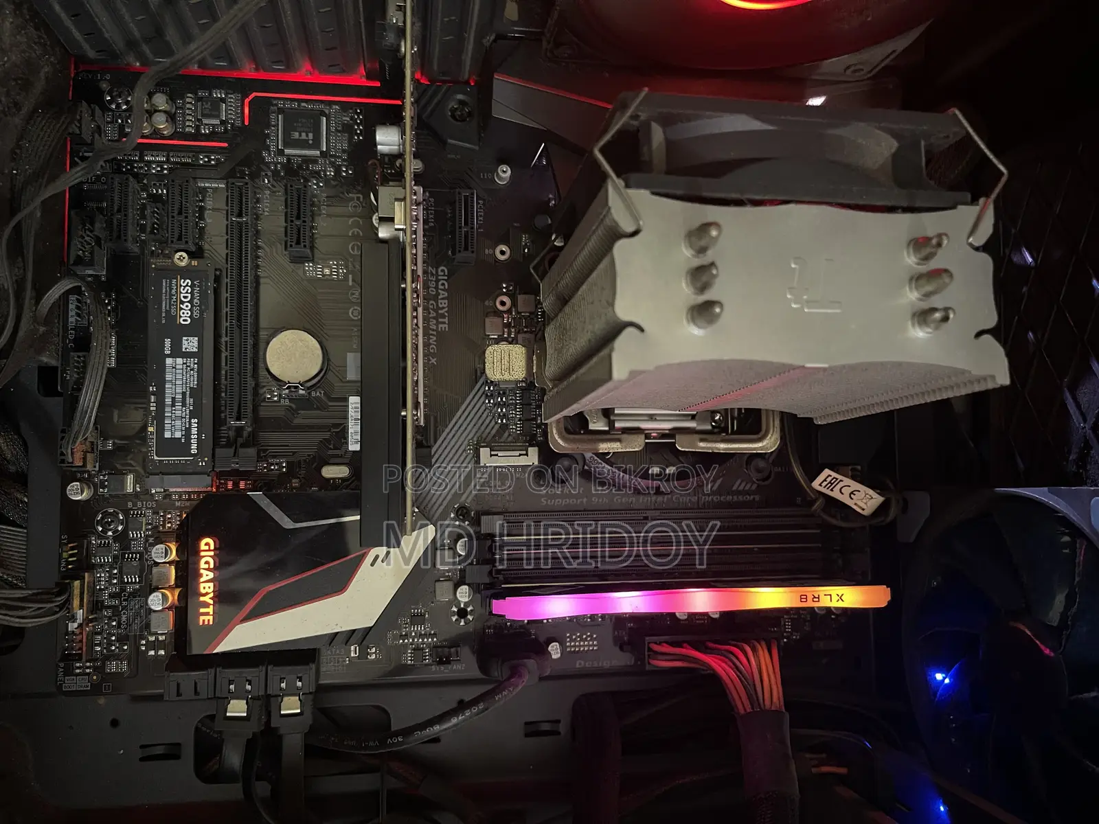 Desktop Computer Gigabyte 8GB Intel SSD 500GB