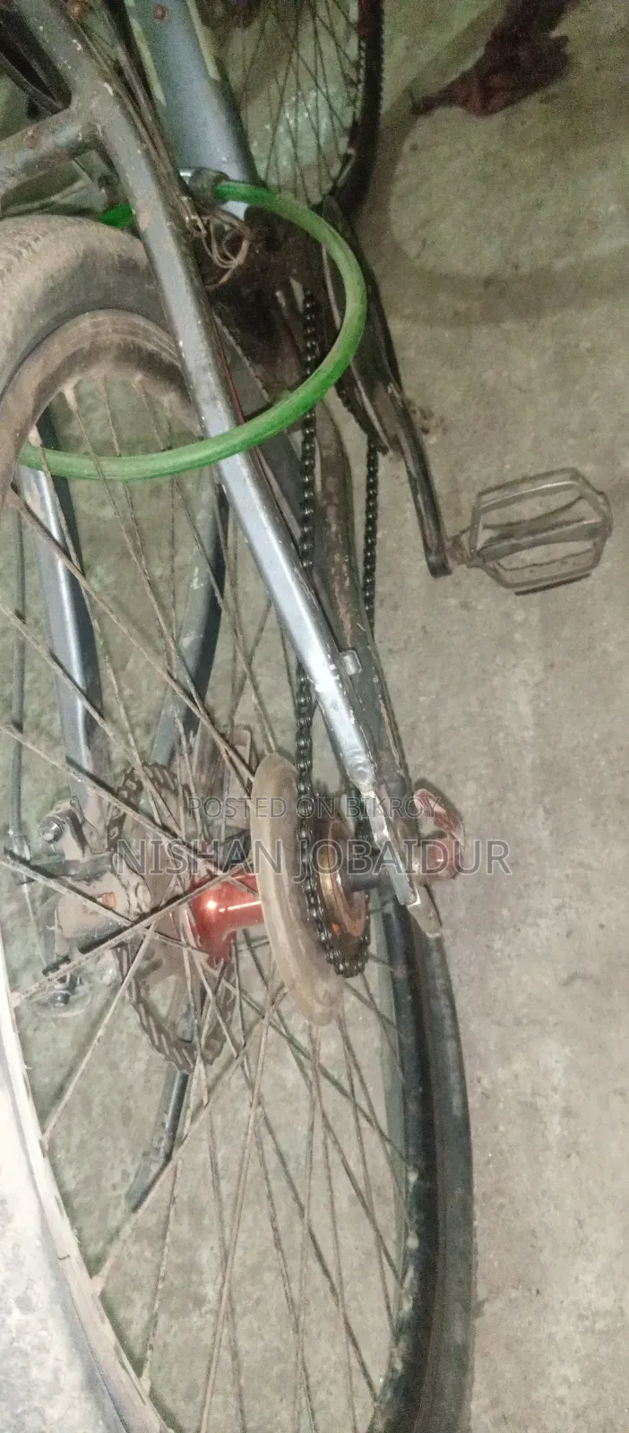 Old Geared Bicycle