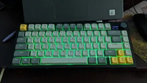 Ajazz AF82 Tri-Mode Membrane Keyboard (Stray Night Gray)