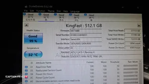 Kingfast 512gb Sata SSD