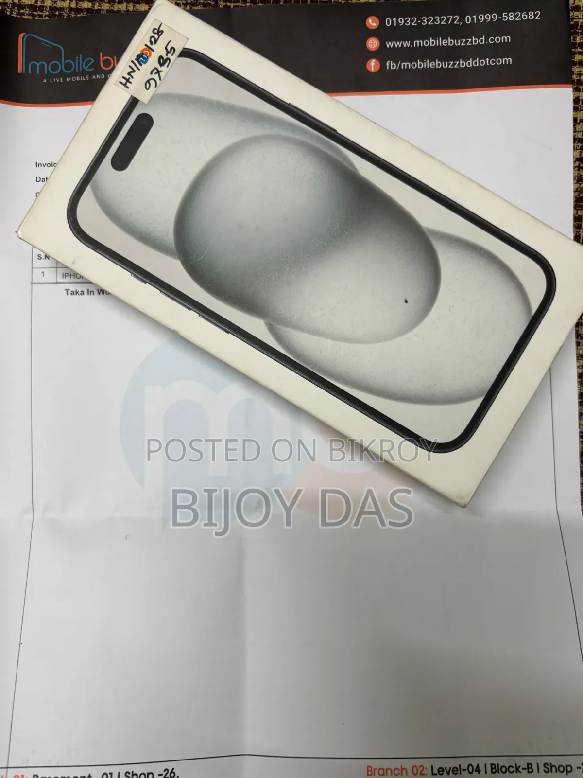 Apple iPhone 15 128 GB Black