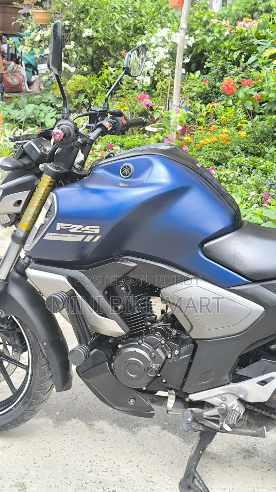 Yamaha FZS V3 2019 Blue