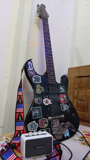 Givson Blue Diamond With Amplifier and Accessories