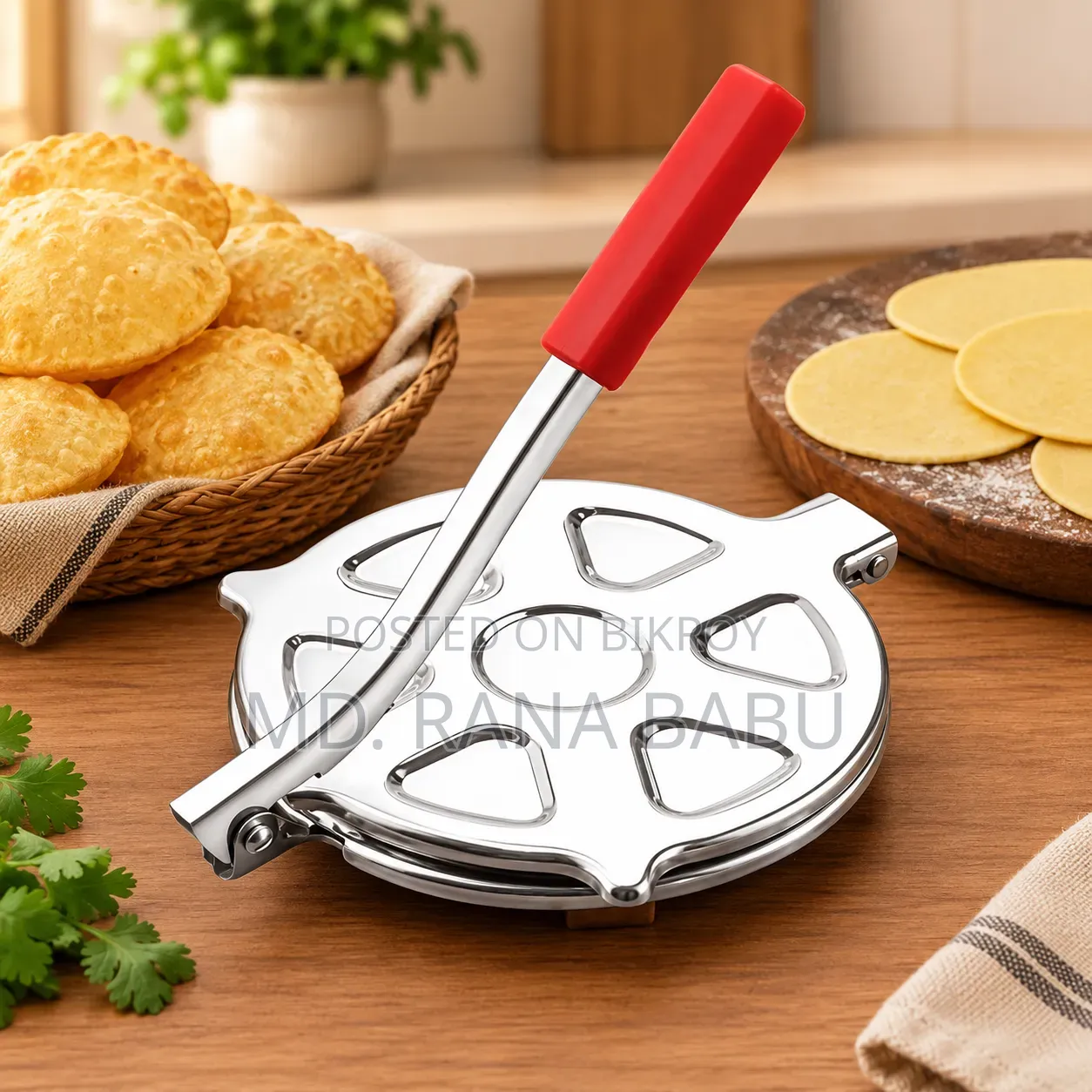 Affix S.S Puri and Roti Maker (manual)