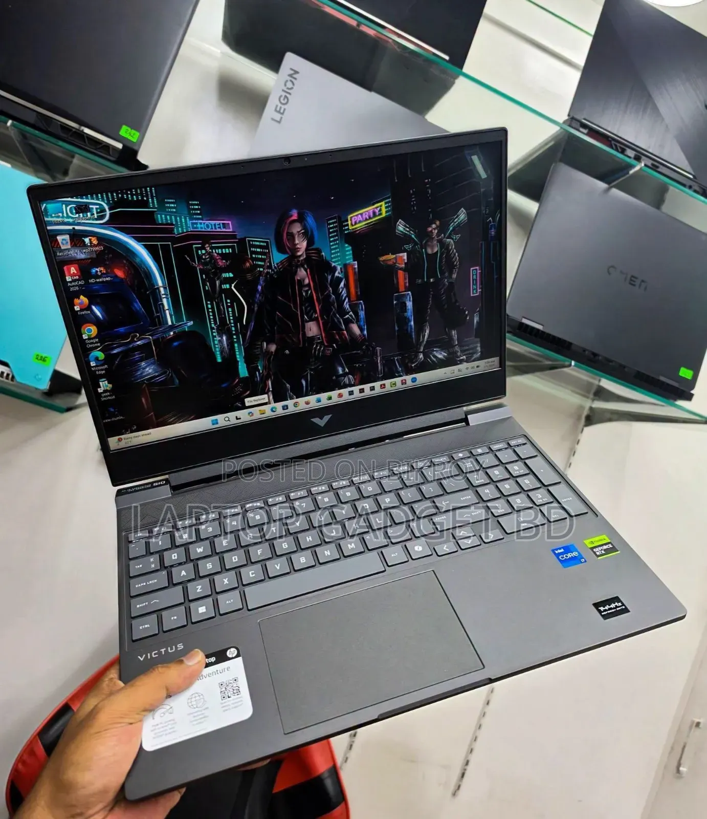 Laptop HP Victus 15 16GB Intel Core i7 SSD 1T