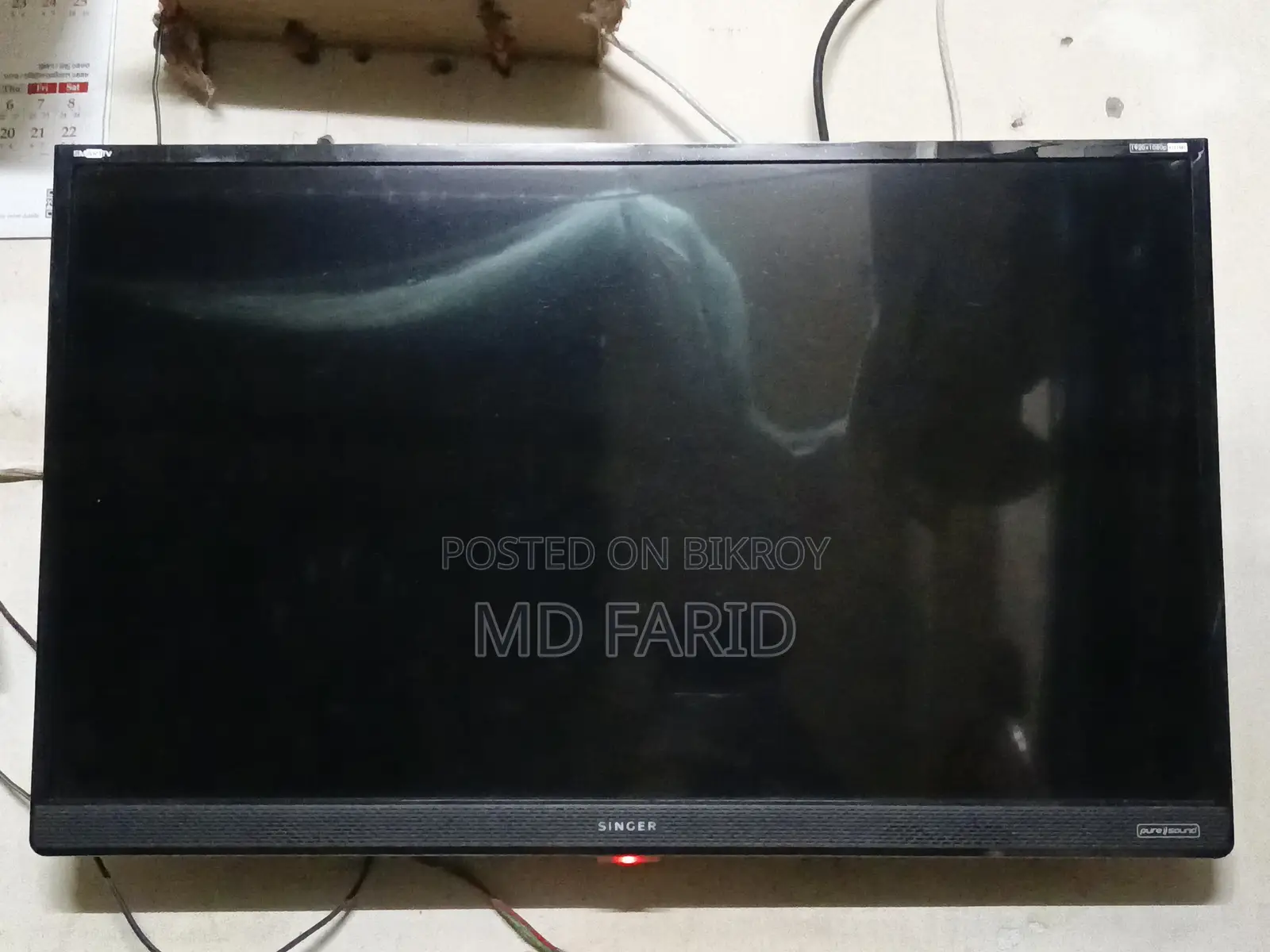 The TV is very nice and has no issues