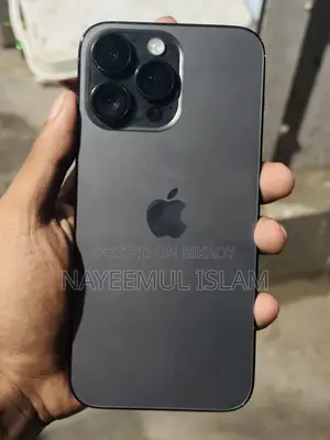 অ্যাপল আইফোন ১৪ প্রো ম্যাক্স ২৫৬ জিবি ব্ল্যাক