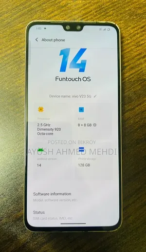 Vivo V23 5G 128 GB Rose Gold