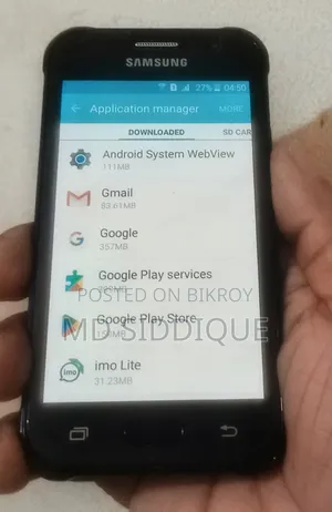 স্যামসাং গ্যালাক্সি জে১ এস ৪ জিবি কালো