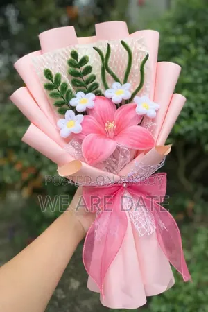 টিউলিপ ফুলের তোড়া (পাইপ ক্লিনার ফুল)