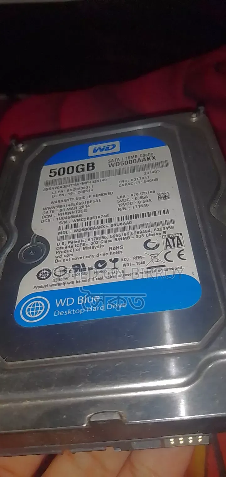 ৫০০ জিবি ৮০% হেলথ