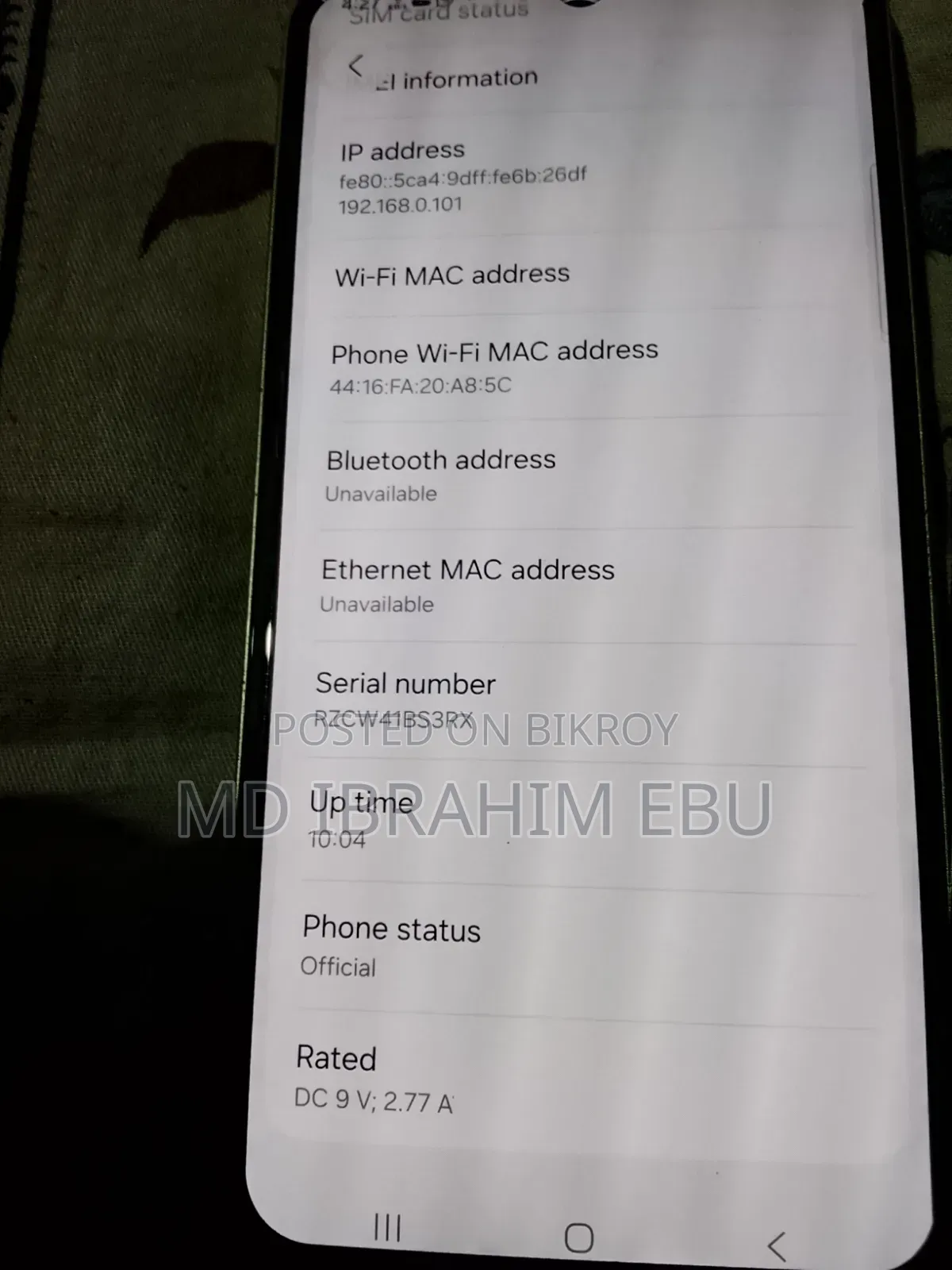 Samsung Galaxy A34 5G 128 GB Purple