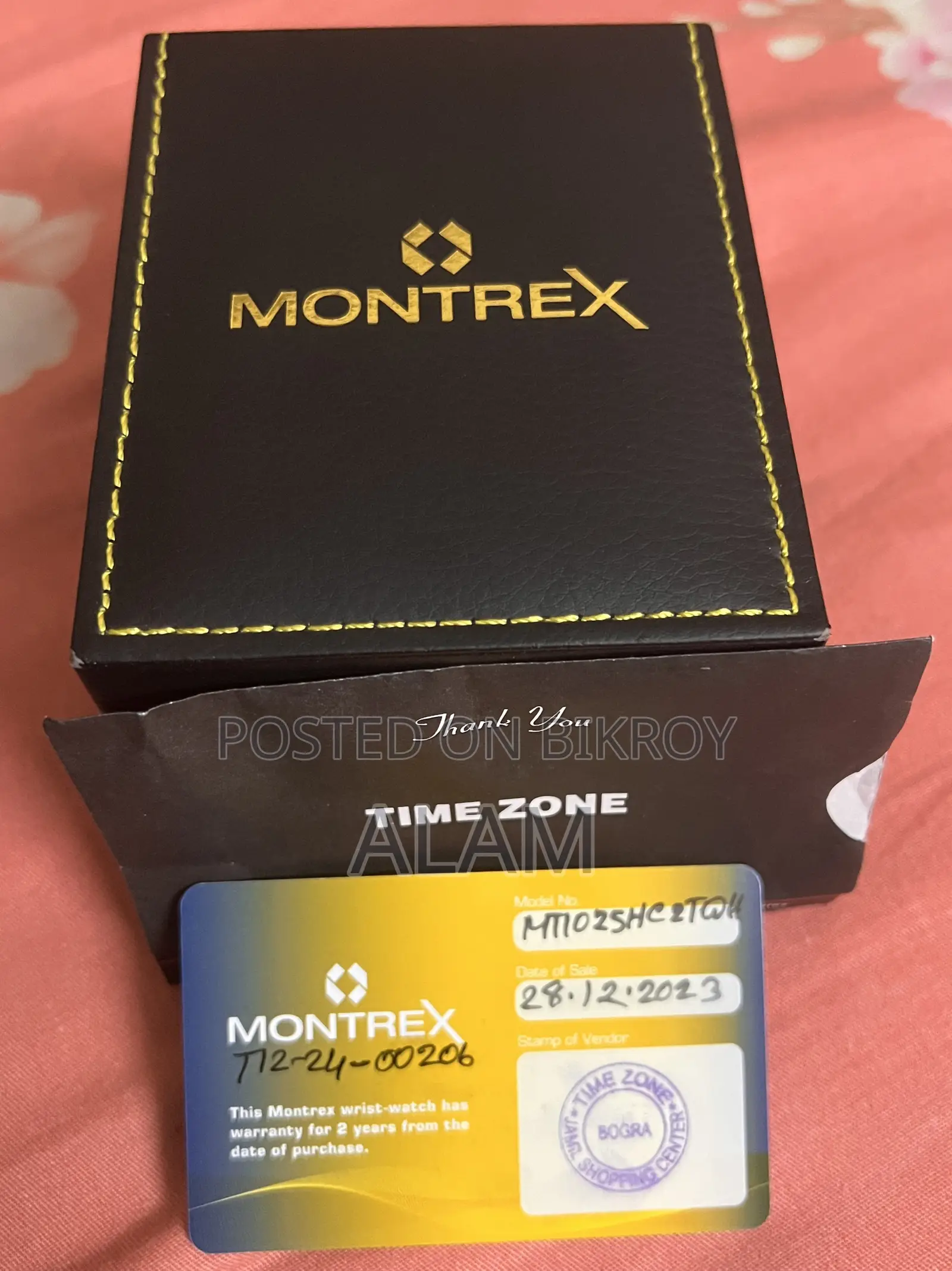 Montrex Watch for Men