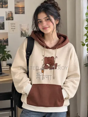 Girls Stylish Hoodie (All Bangladesh Delivery Charge Only 60 BDT)
