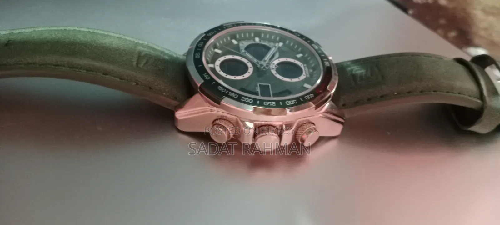 Naviforce Watch Silver Green