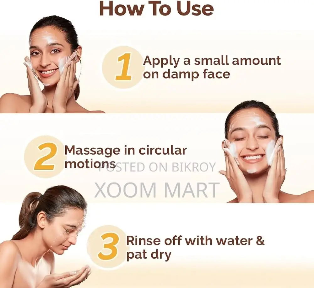 Ubtan Natural Glow Face Wash With Turmeric & Saffron– 150 Ml
