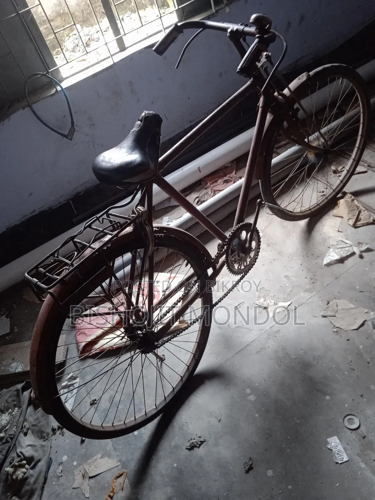 A bicycle will be sold