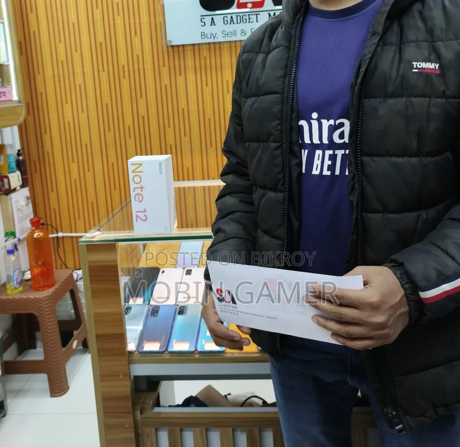 Xiaomi Redmi Note 12 5G ১২৮ জিবি ব্ল্যাক