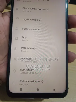 Vivo Y20 64 GB Orange