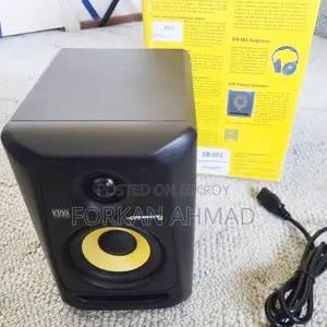 KRK Rokit 4 3rd Gen. Sound Monitor & Sound Card (Focusrite 2i2 3rd Gen)