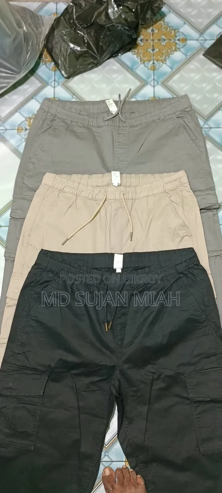 Man's Gabading Cargo 6 Pockets Pant