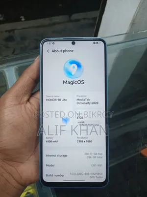 Honor 90 Lite 256 GB Blue