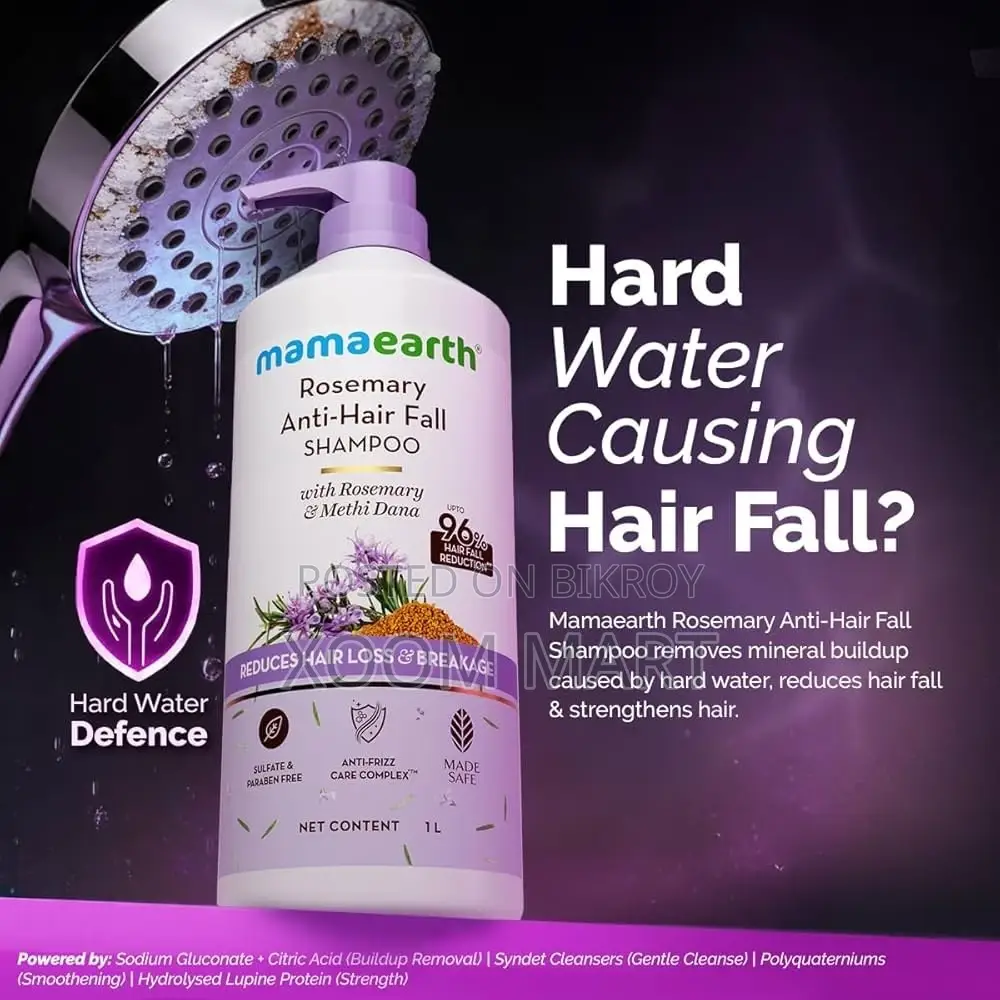 Mamaearth Rosemary Anti-Hair Fall Shampoo - 1 Litre |