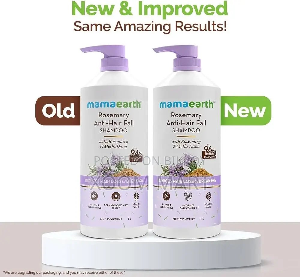Mamaearth Rosemary Anti-Hair Fall Shampoo - 1 Litre |