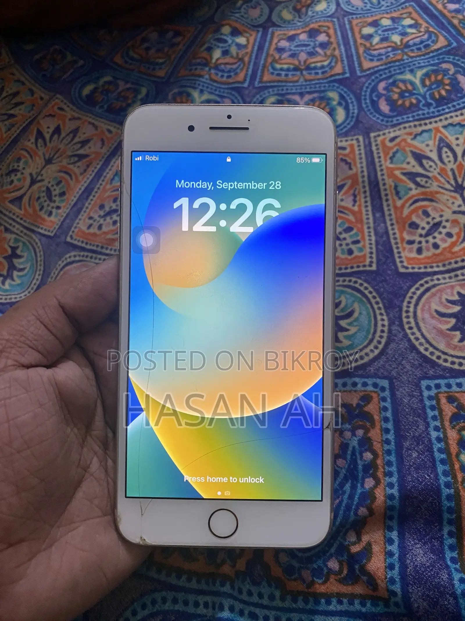অ্যাপল আইফোন ৮ প্লাস ৬৪ জিবি সিলভার