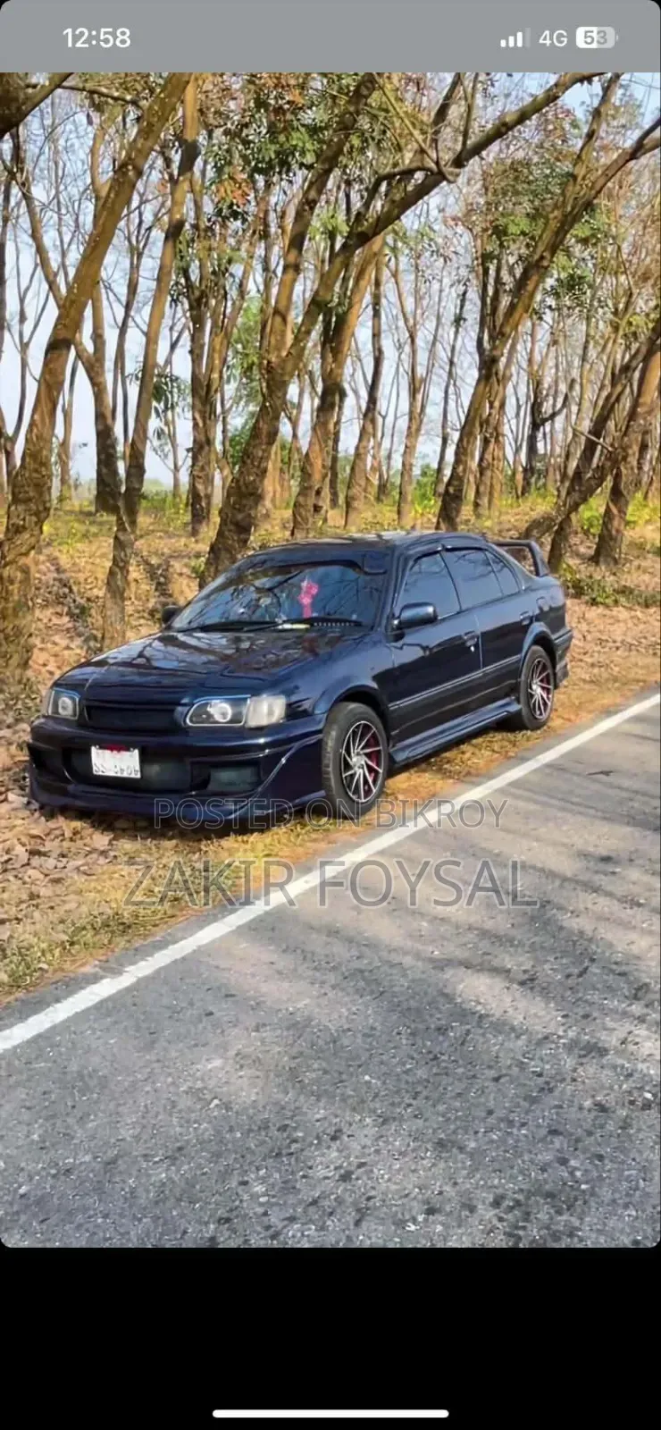 Toyota Corsa 1996 Blue