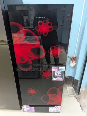 Singer Brand New Glass Door Fridge 157 Ltr.