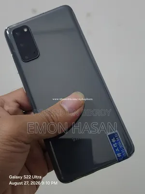 স্যামসাং গ্যালাক্সি এস২০ ৫জি ইউডাব্লিউ ১২৮ জিবি গ্রাফাইট