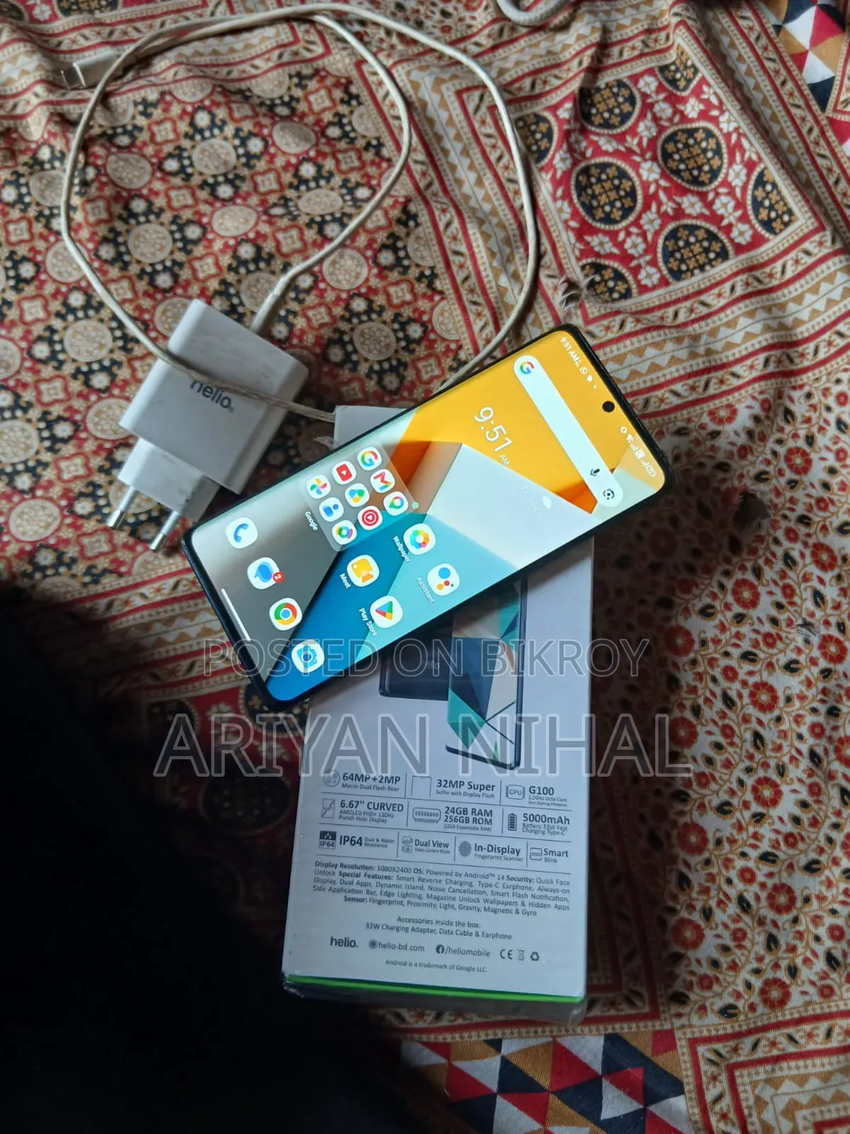 Helio 100 256 GB Blue