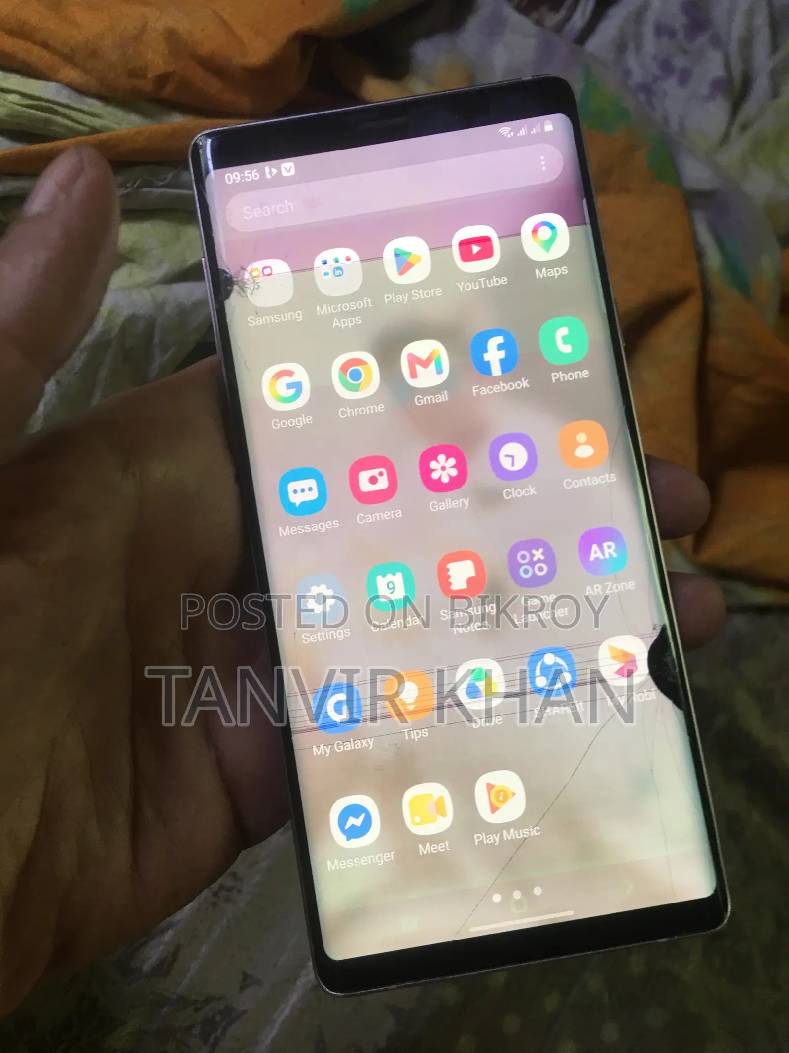 স্যামসাং গ্যালাক্সি নোট ৯ ১২৮ জিবি গোলাপি