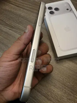অ্যাপল আইফোন ১৭ প্রো ম্যাক্স ২৫৬ জিবি সিলভার