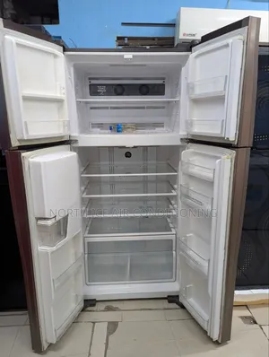 Hitachi Chocolate Color Dual Inverter 586 Ltr.