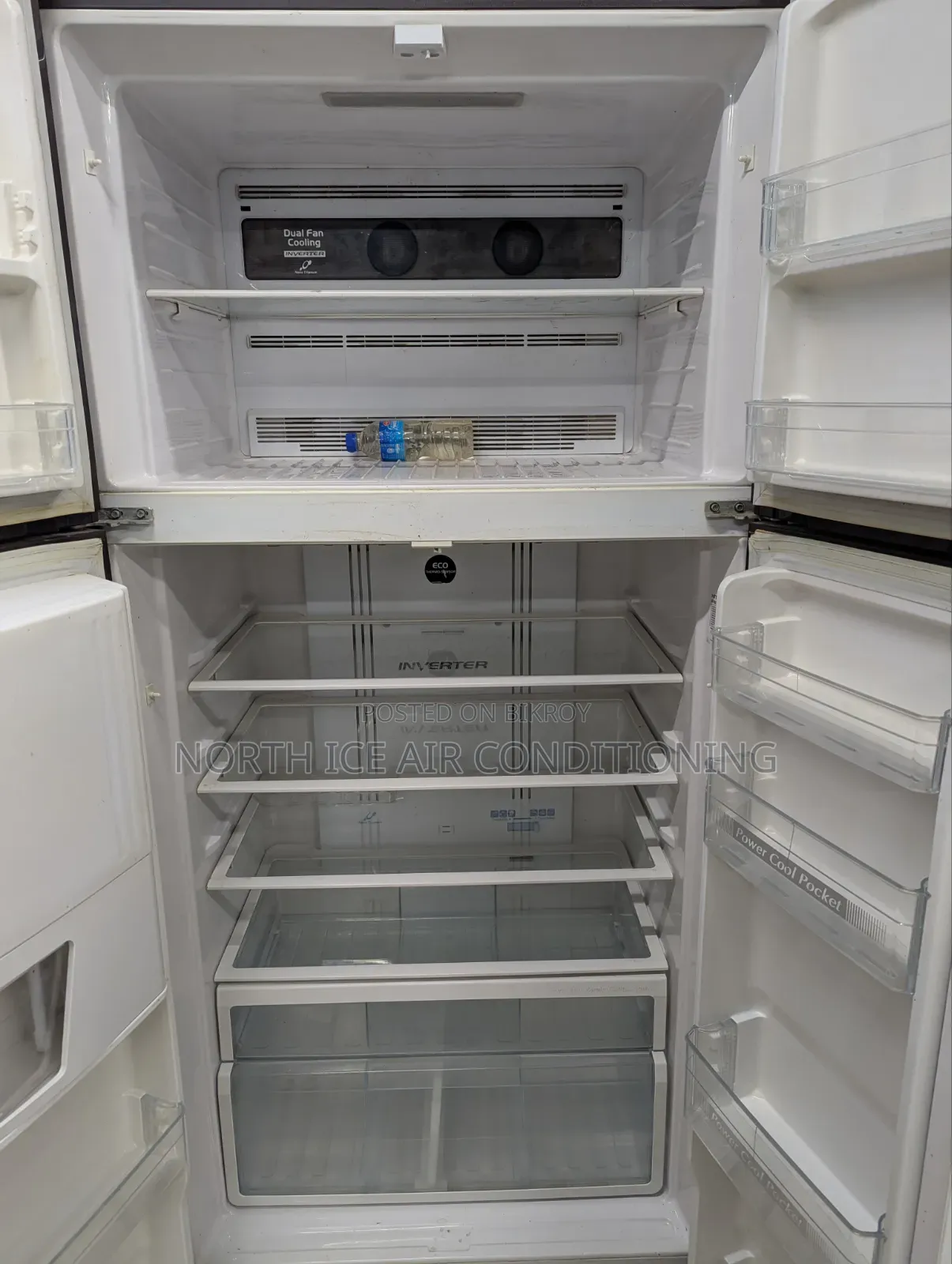 Hitachi Chocolate Color Dual Inverter 586 Ltr.