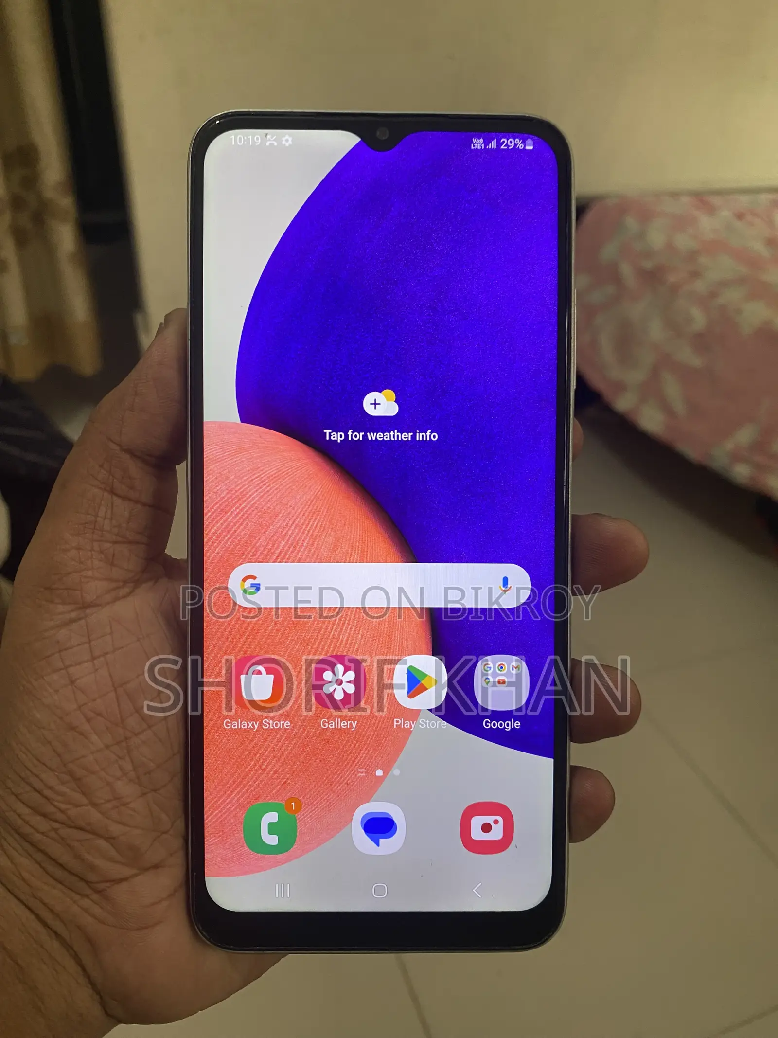 স্যামসাং গ্যালাক্সি এ২২ ৫জি ১২৮ জিবি সাদা